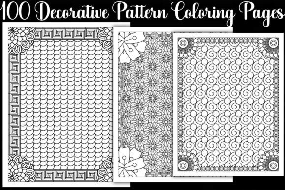 Download Decorative Pattern Coloring Pages for Ad - Coloring Collection