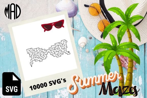 Download SUNGLASSES SHAPED MAZES - KDP SUMMER - K Collection