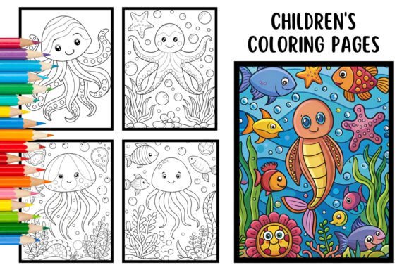 Download 9+ Children's Coloring Pages Books Kids - K Collection