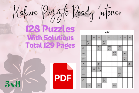 Download Kakuro Game Puzzle KDP Book - K Collection