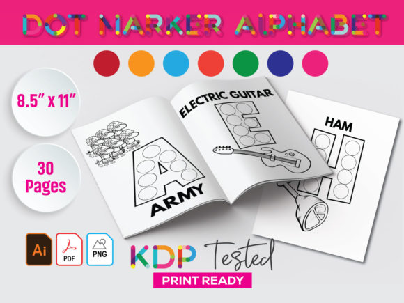 Download Dot Marker ABC Alphabet Activity Book - K Collection