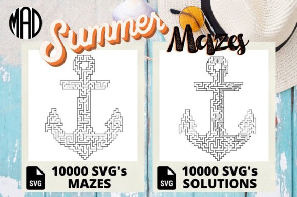 Download ANCHOR SHAPED MAZES - KDP SUMMER - K Collection