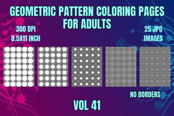 Download KDP Adult Coloring Pattern Pages - K Collection