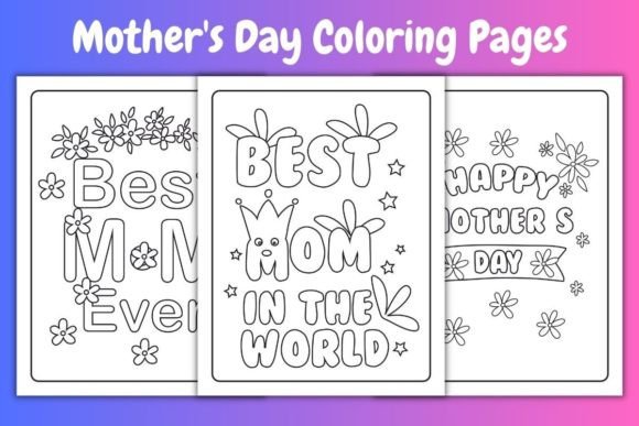 Download HAPPY MOTHER’S DAY COLORING PAGES - Coloring Collection