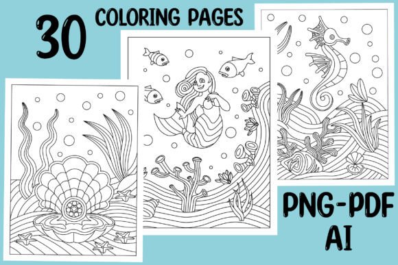 Download Ocean Coloring Pages,kids Coloring Pages - K Collection