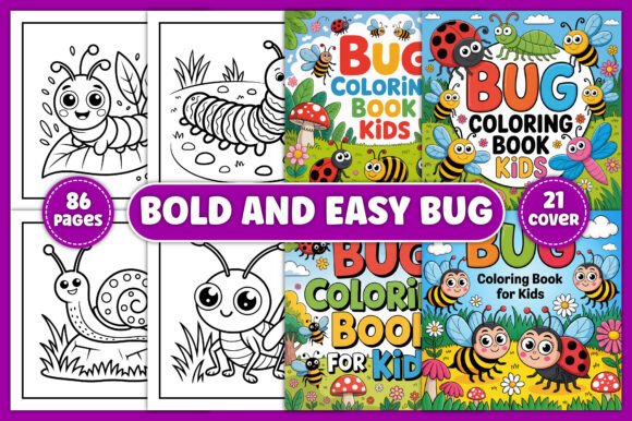 Download Bug Coloring Book for Kids - K Collection