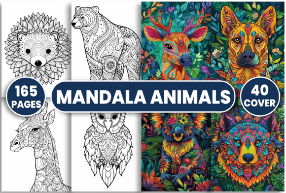 Download Mandala Animals Coloring Pages - Coloring Collection