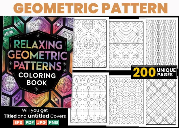 Download Relaxing Geometric Pattern Coloring Page - Coloring Collection