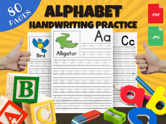 Download Alphabet Handwriting Practice for Kids - K Collection