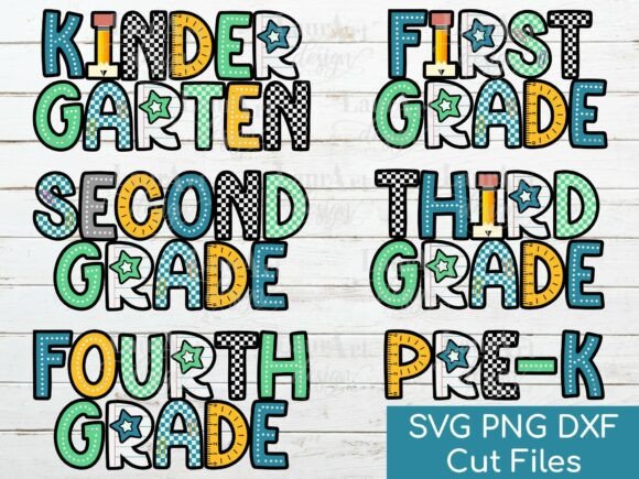 Download Back to School Grades Kindergarten Pre-K - K Collection