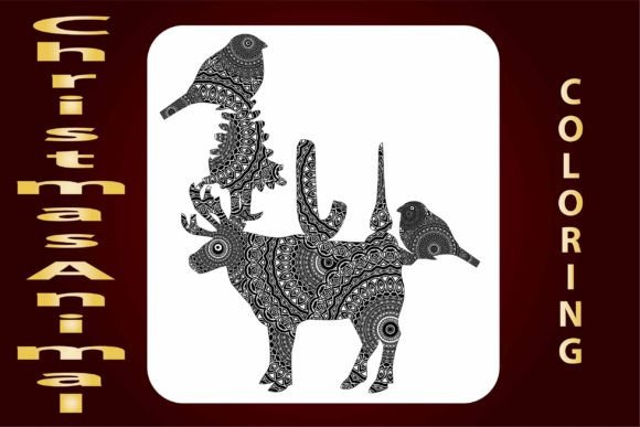 Download Christmas Animal Coloring Pages - Coloring Collection