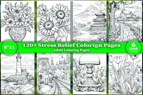 Download Stress Relief Coloring Book Pages - KDP - K Collection
