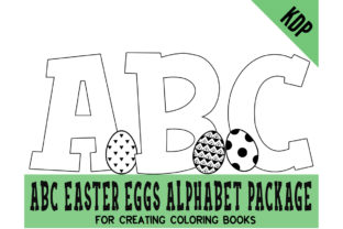 Download Easter Eggs ABC Alphabet Coloring Pages - Coloring Collection