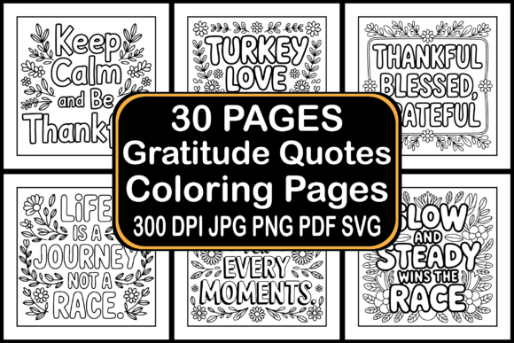 Download Gratitude Quotes Coloring Pages - Coloring Collection