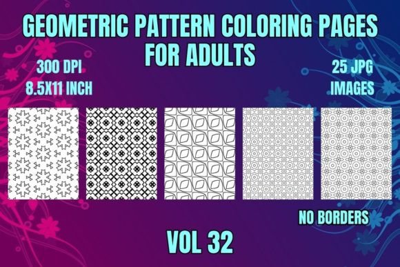 Download KDP Geometric Pattern Pages - K Collection