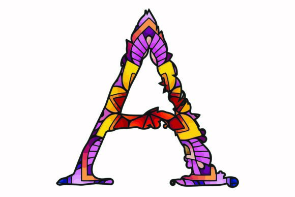 Download Floral Alphabet, a Letter Coloring Book - K Collection