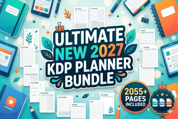 Download 🌟 2027 Ultimate Kdp Planner Bundle - K Collection