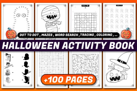 Download HALLOWEEN ACTIVITY BOOK for KIDS - K Collection