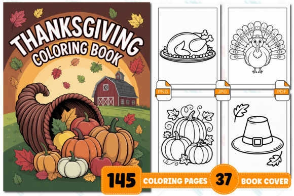 Download Thanksgiving Coloring Pages for Adults - K Collection