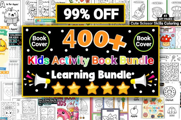 Download Kids Activity Book Bundle - K Collection