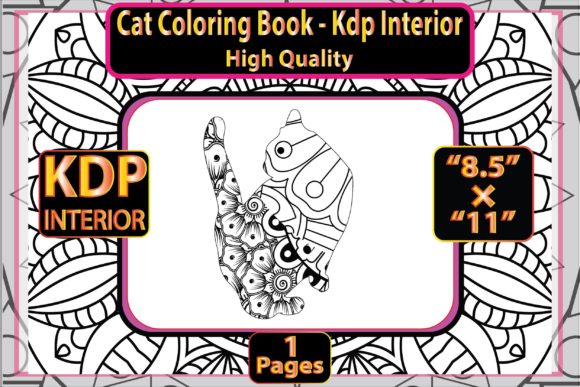 Download Cat Coloring Book - Kdp Interior - 20 - K Collection