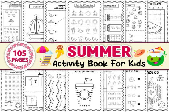 Download Summer Activity Book for Kids - KDP - K Collection