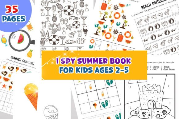 Download Summer Activity Book for Kids I Spy - K Collection