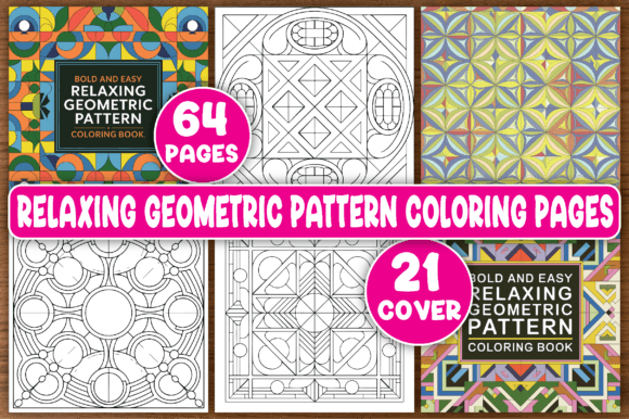 Download Relaxing Geometric Pattern Coloring Page - Coloring Collection