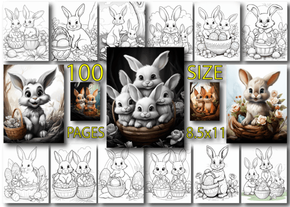 Download Happy Easter Day Coloring Book for Kids - K Collection
