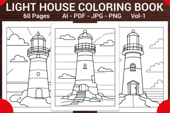 Download LIGHT HOUSE COLORING BOOK - K Collection