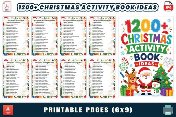 Download 1200+ Christmas Activity Book Ideas - K Collection