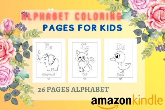 Download Alphabet Coloring Pages for Kids - K Collection
