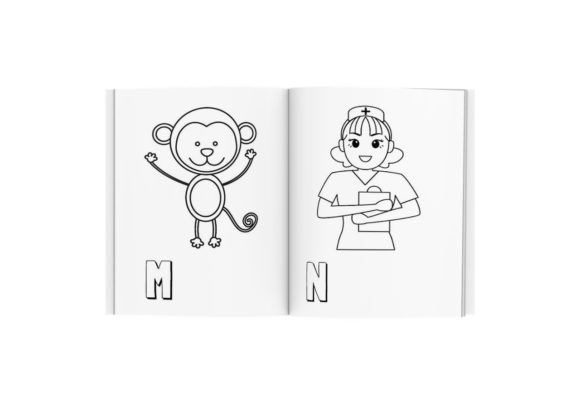 Download Educational Big Toddler Coloring Book - K Collection