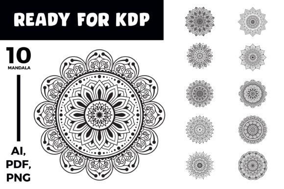 Download Mandala Kids Coloring Book Kdp Interior - K Collection