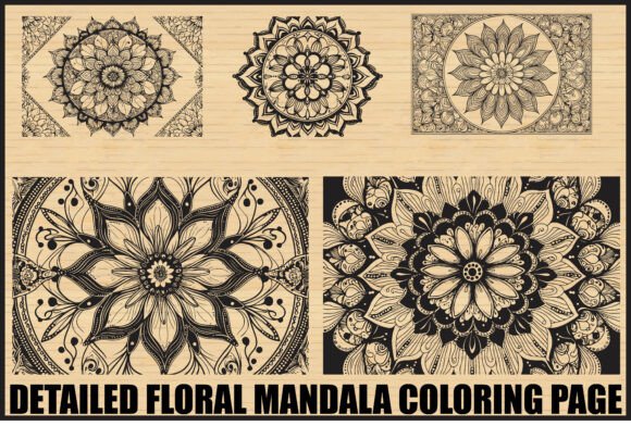Download Intricate Mandala Coloring Pages Set - Coloring Collection