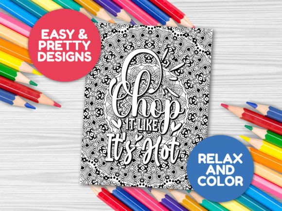 Download Funny Apron Quote Coloring Pages - Funny Collection