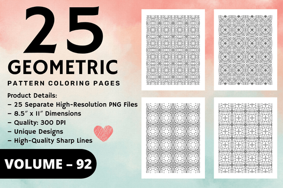 Download Adult Geometric Pattern Coloring Pages - Coloring Collection