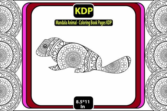 Download Animal Mandala, Coloring Books - K Collection