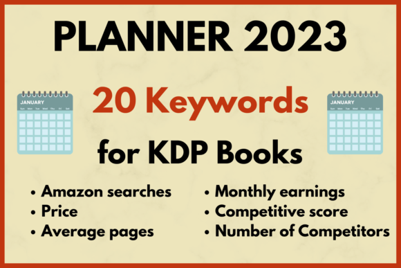 Download Planner 2023 KDP Keyword Research - K Collection