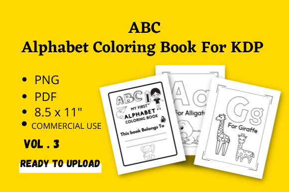 Download ABC Alphabet Coloring Page for Kids V.3 - K Collection