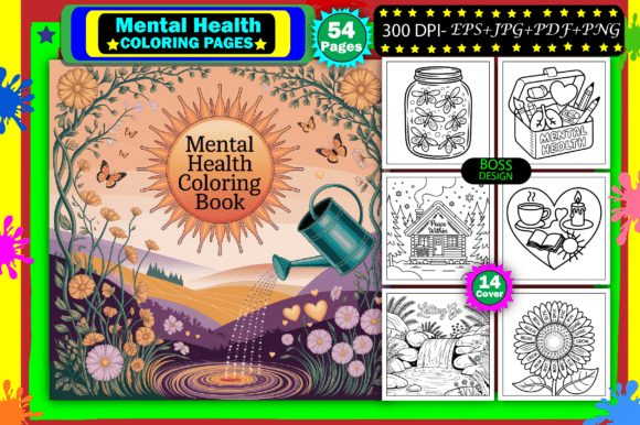Download Mental Health Coloring Pages for Adults - Coloring Collection