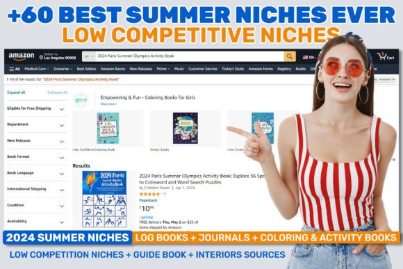 Download +60 KDP NICHES - SUMMER KDP NICHES 2024 - K Collection