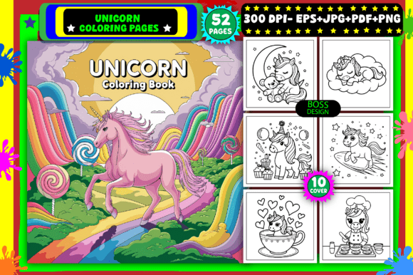 Download Unicorn Coloring Pages for Adults - Coloring Collection