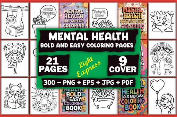 Download Mental Health Coloring Pages for Adults - Coloring Collection