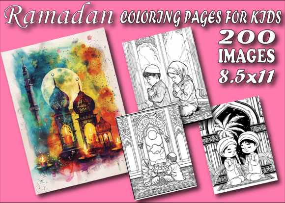 Download Ramadan Coloring Book for Kids-V4 - K Collection