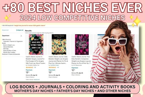 Download +80 KDP NICHES LOW COMPETITIVE 2024 - K Collection