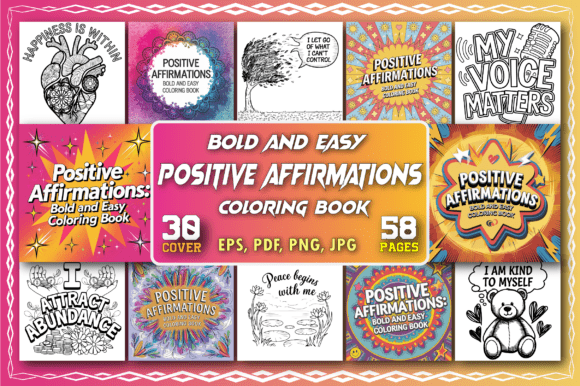Download Positive Affirmation Coloring Pages - Coloring Collection