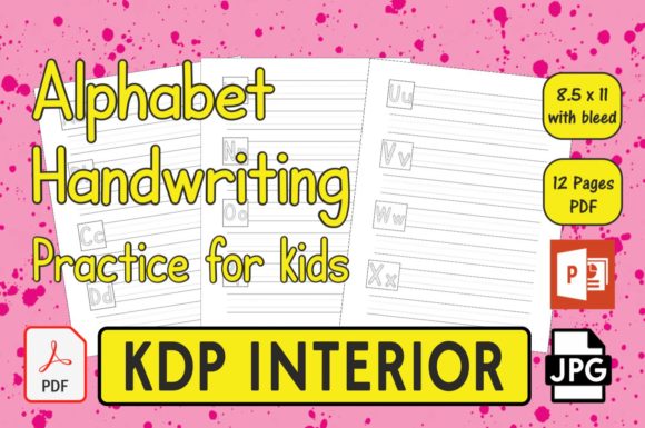 Download Alphabet Handwriting Practice for Kids - K Collection