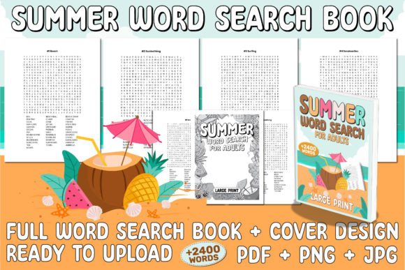 Download FULL SUMMER WORD SEARCH BOOK ADULTS - K Collection