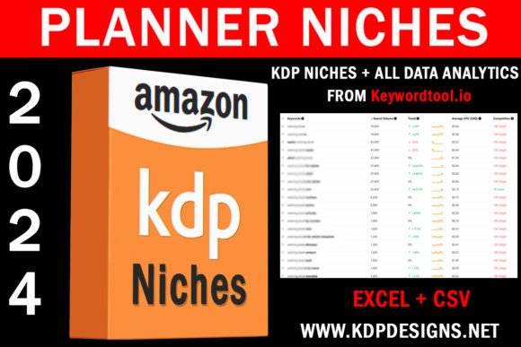 Download Amazon KDP Planner Niches 2024 - K Collection